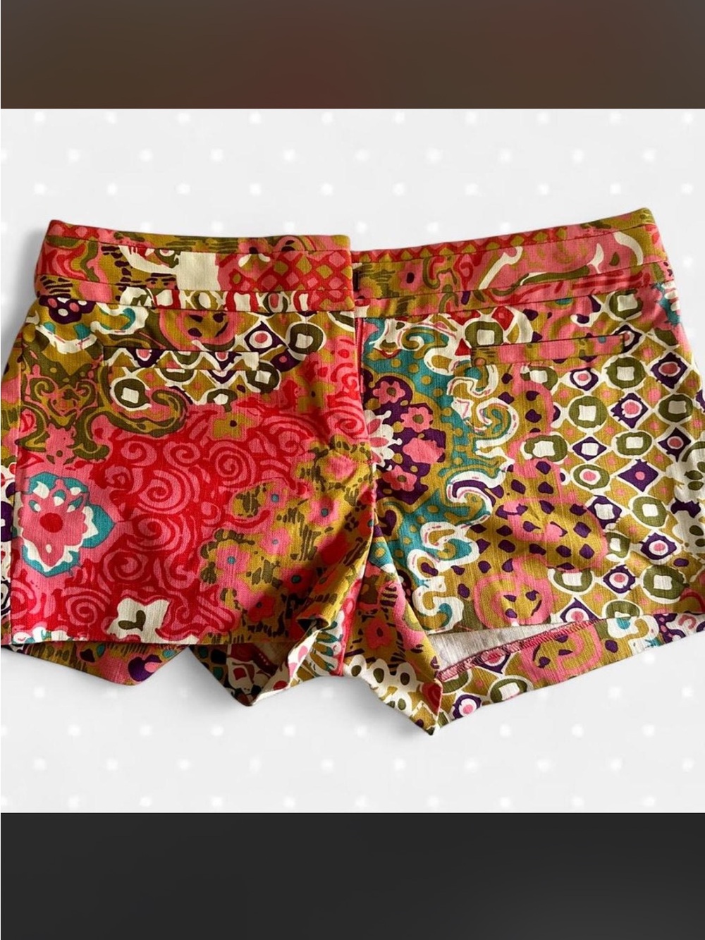 J. Crew Multicolor Floral Paisley Print Women’s Shorts